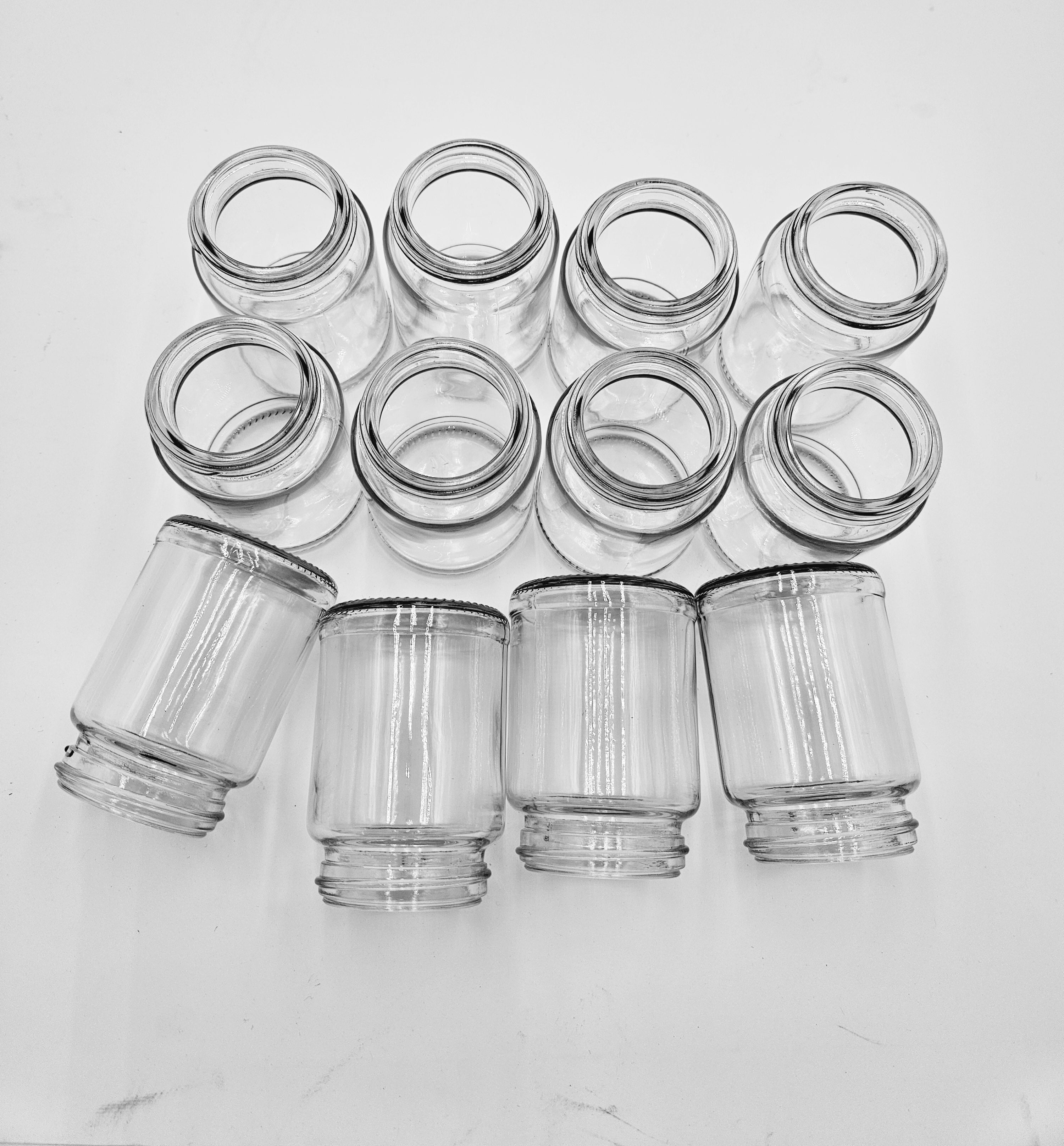 Bulk Cases of 12 cylinder glass jar -120ml