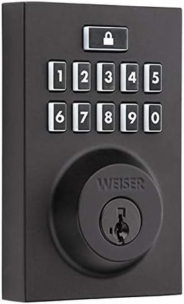 WEISER Smart Code Electronic Deadbolt - Returned/Tested
