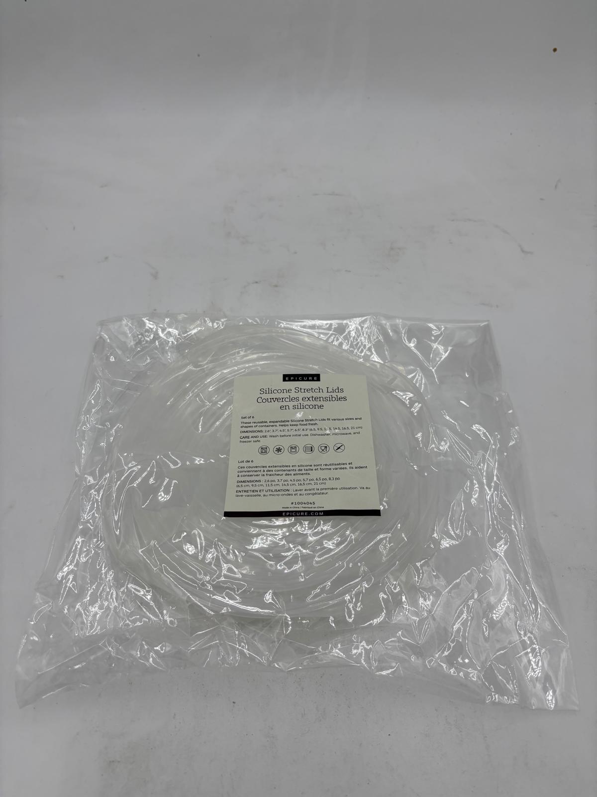 Silicone Stretch Lids - New